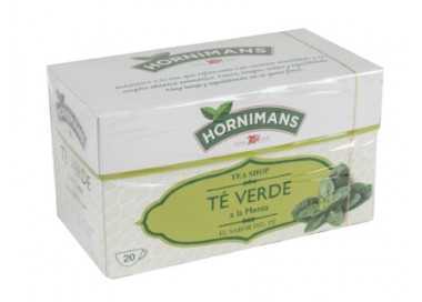 Te verde hornimans a la menta caja de 20 bolsas
