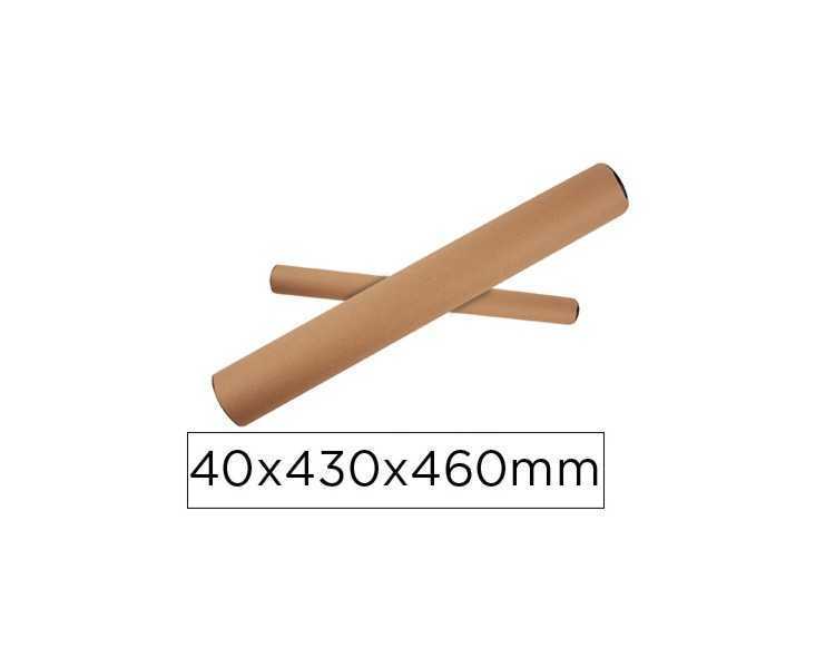 Tubo de carton apli portadocumentos tapa plastico 40x430x460 mm