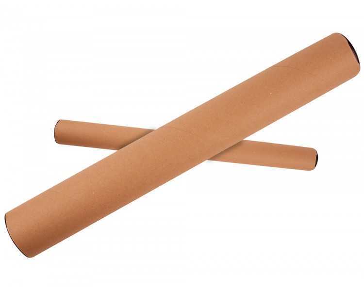 Tubo de carton apli portadocumentos tapa plastico 40x430x460 mm