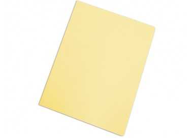 Subcarpeta cartulina gio folio amarillo pastel 180 g/m2