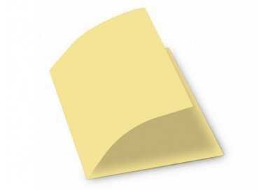 Subcarpeta cartulina gio folio amarillo pastel 180 g/m2