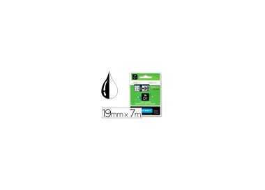 Cinta dymo negro transparente 19mm x 7 mt d1