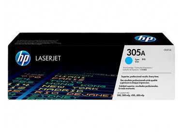 Toner hp 305a laserjet m351/m451/m375/m475 cian 2600 pag Toner hp 305a laserjet m351/m451/m375/m475 cian 2600 pag