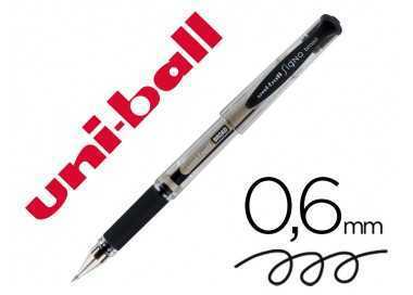 Boligrafo uni-ball um-153 signo broad negro 1 mm tinta gel