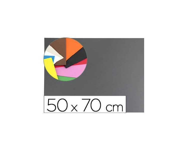 Goma eva liderpapel 50x70cm 60g/m2 espesor 1.5mm gris