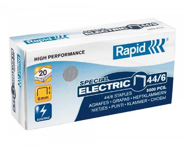 Grapas rapid nº 44/6 galvanizada caja de 5000 unidades