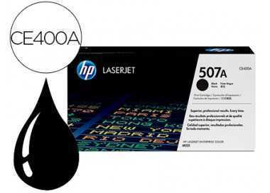 Toner hp 507a laserjet m551/m570/pro 500 negro 5500 pag