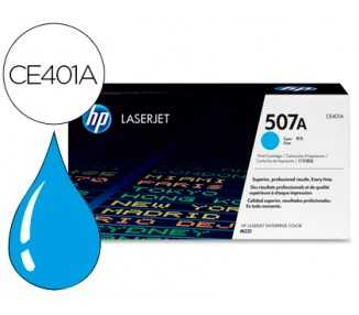 Toner hp 507a laserjet m551/m570/pro 500 cian 6000 pag
