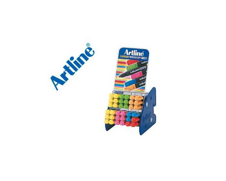 Rotuladores artline fluorescente ek-660 expositor de 36 unidades colores surtidos