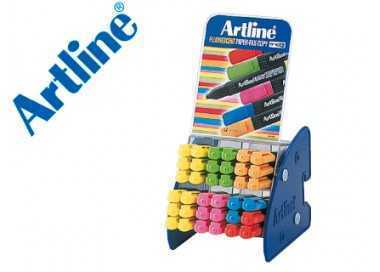 Rotuladores artline fluorescente ek-660 expositor de 36 unidades colores surtidos
