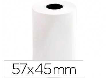 Rollo sumadora q-connect termico 57x45x11 mm 58 gr sin bisfenol a