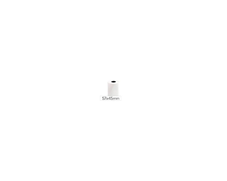 Rollo sumadora q-connect termico 57x45x11 mm 58 gr sin bisfenol a