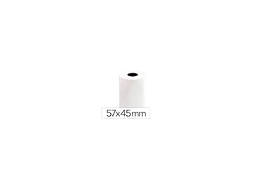 Rollo sumadora q-connect termico 57x45x11 mm 58 gr sin bisfenol a