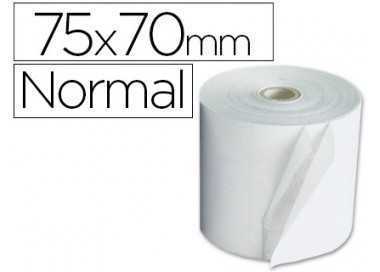 Rolo branco q-connect electra 75x70x11mm 60 grs