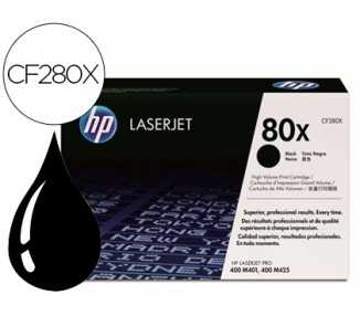 Toner hp laserjet cf280x negro 6900 pag