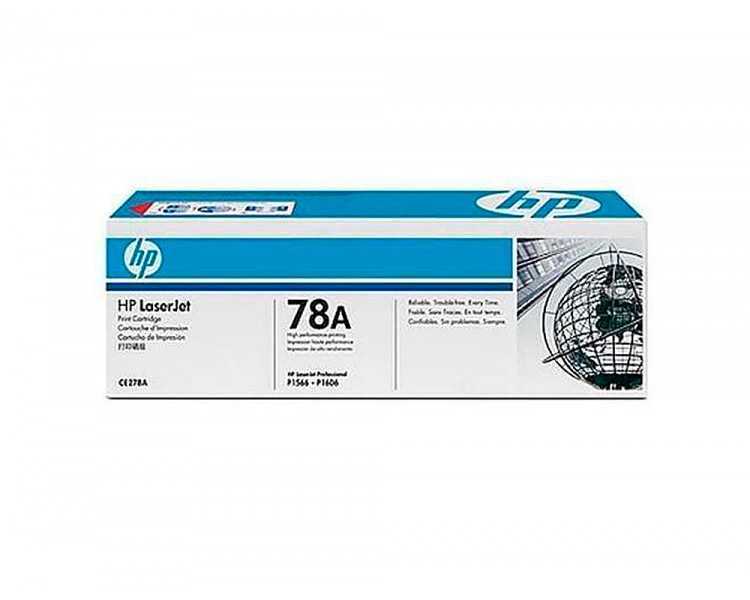 Toner hp laserjet ce278a negro 1600 pag pack 2