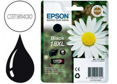 Ink-jet epson t18xl negro expression home xp-102 xp-205 xp-305 xp-405 capacidad 470 pag