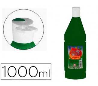 Tempera liquida jovi escolar 1000 ml verde oscuro