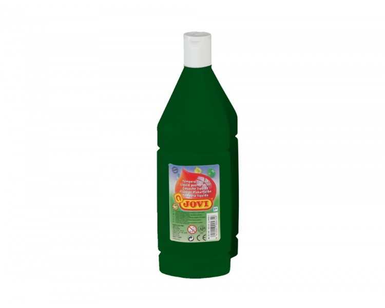 Tempera liquida jovi escolar 1000 ml verde oscuro