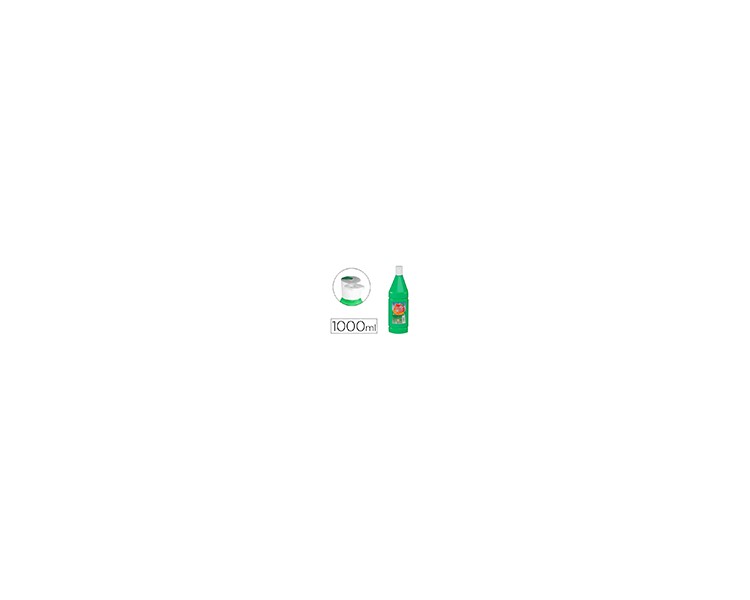 Tempera liquida jovi escolar 1000 ml verde medio