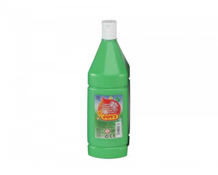 Tempera liquida jovi escolar 1000 ml verde medio