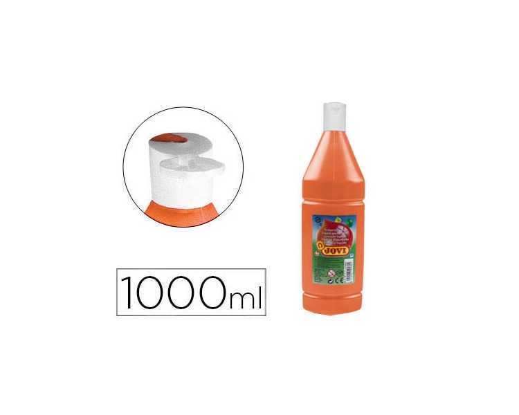 Tempera liquida jovi escolar 1000 ml naranja