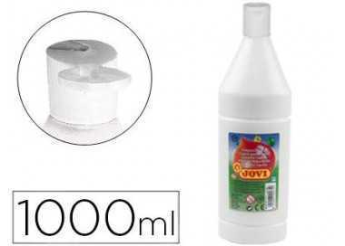 Tempera liquida jovi escolar 1000 ml blanco