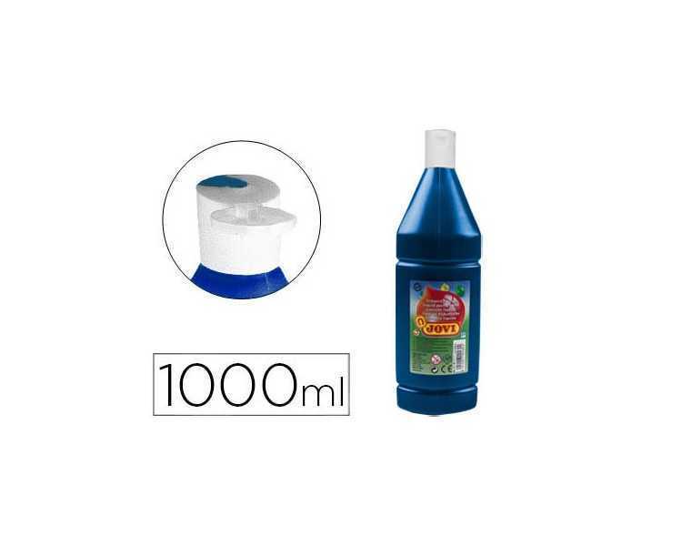 Tempera liquida jovi escolar 1000 ml azul ultramar