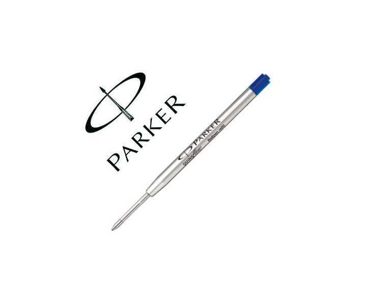 Recambio boligrafo parker azul fino