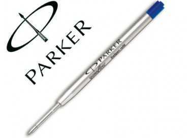 Recambio boligrafo parker azul medio