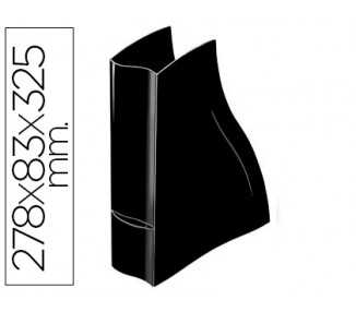Revistero cep ellypse greenspirit plastico negro 278 x 83 x 325 mm.