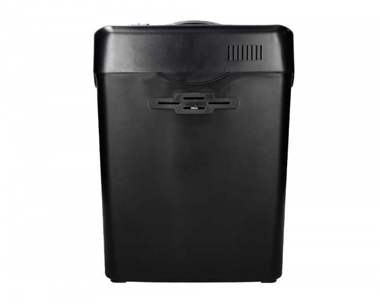 Destructora de documentos q-connect kf17970 capacidad de corte 6 h destruye grapas clips y tarjetas papelera 14l