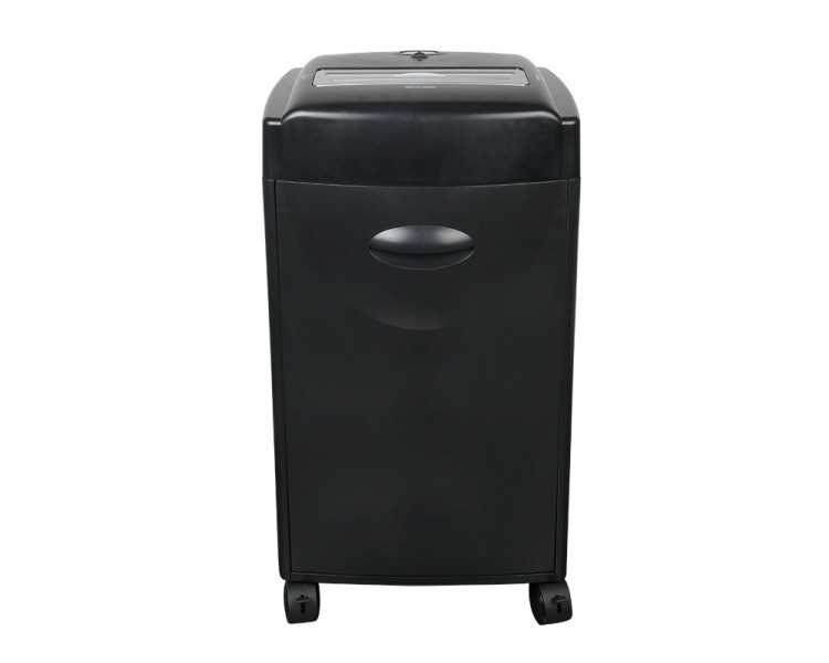Destructora de documentos q-connect kf15553 capacidad de corte 15 h destruye grapas clips cd y tarjetas 35 litros