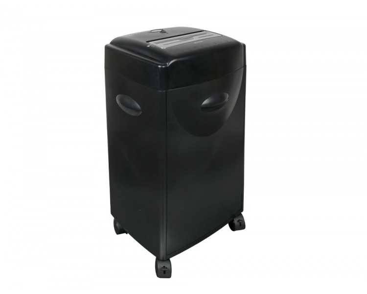 Destructora de documentos q-connect kf15553 capacidad de corte 15 h destruye grapas clips cd y tarjetas 35 litros