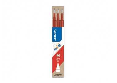 Recambio boligrafo pilot frixion ball rojo caja de 3 unidades