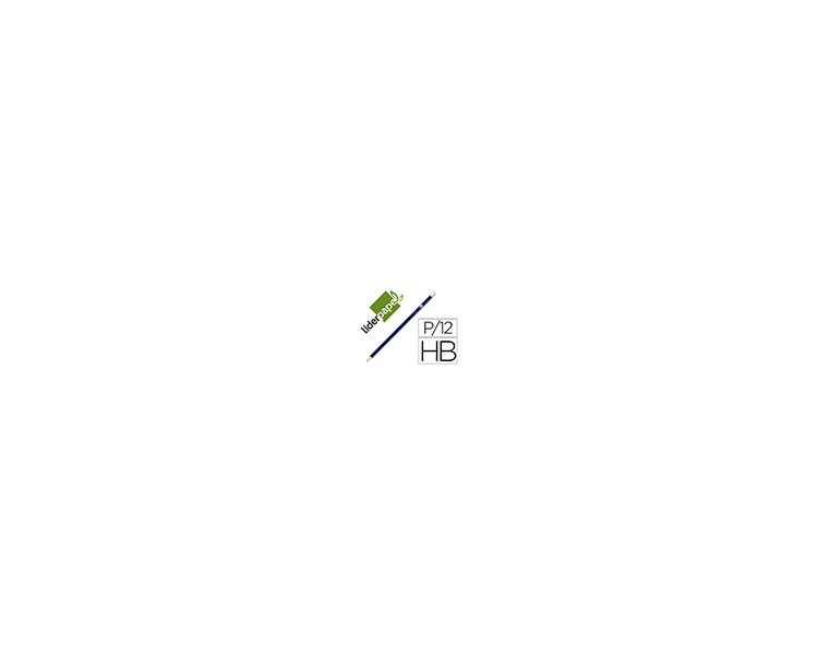 Lapices de grafito sin goma liderpapel triangular