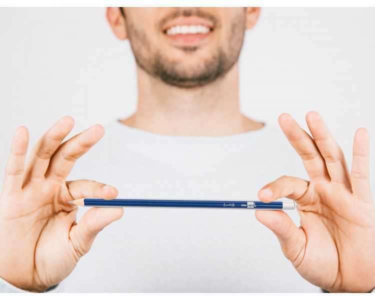 Lapices de grafito sin goma liderpapel triangular