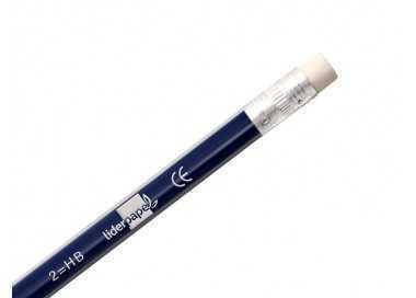 Lapices de grafito con goma liderpapel triangular