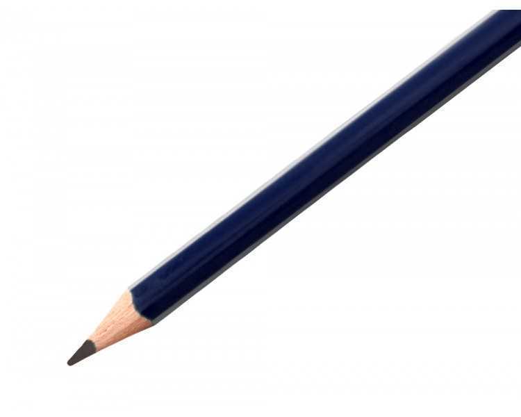 Lapices de grafito con goma liderpapel triangular