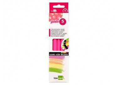 Lapices fluorescente liderpapel jumbo neon rosa Lapices fluorescente liderpapel jumbo neon rosa
