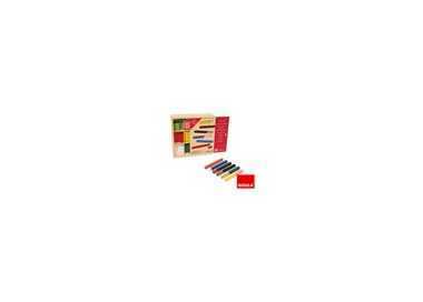 Juego diset didactico regletas 10 x 10 caja individual