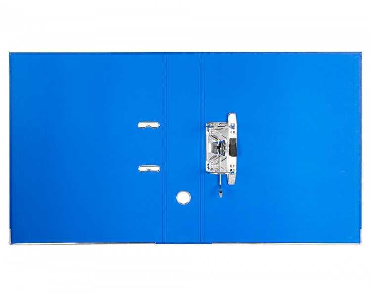 Modulo liderpapel 2 archivadores folio 2 anillas mecanismo de palanca 75mm azul