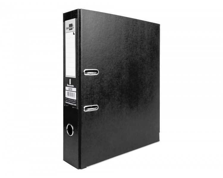 Modulo liderpapel 2 archivadores folio 2 anillas mecanismo de palanca 75mm negro