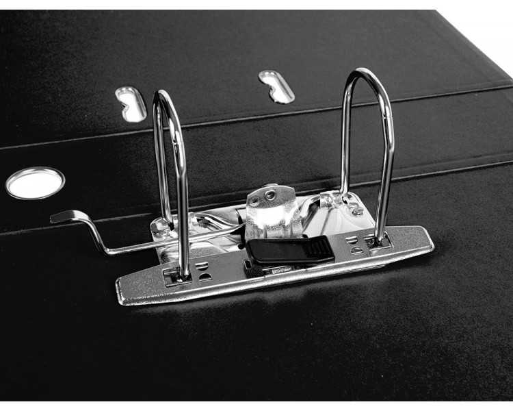 Modulo liderpapel 2 archivadores folio 2 anillas mecanismo de palanca 75mm negro