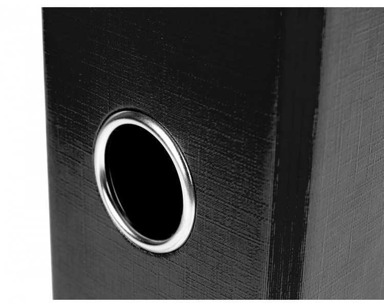 Modulo liderpapel 2 archivadores folio 2 anillas mecanismo de palanca 75mm negro
