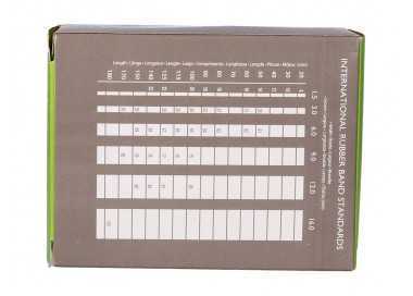 Gomillas elasticas q-connect 100 gr numero 3 30 x 2 mm Gomillas elasticas q-connect 100 gr numero 3 30 x 2 mm