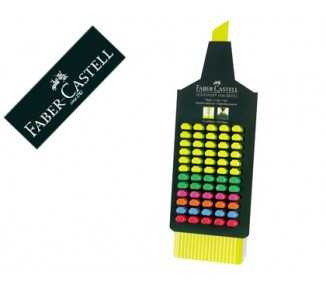 Rotulador faber fluorescente 48 expositor 60 unidades colores surtidos