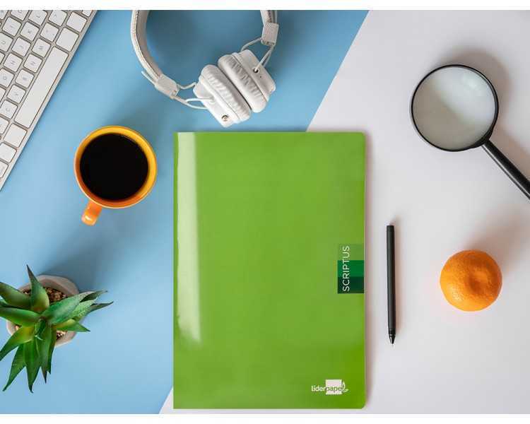 Libreta liderpapel scriptus a4 48 hojas 90g/m2 rayado nº46