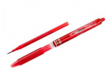 Boligrafo pilot frixion clicker borrable 0,7 mm color rojo