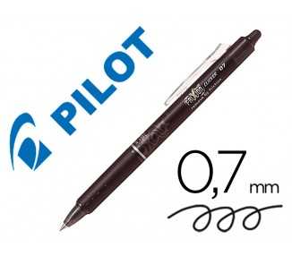 Boligrafo pilot frixion clicker borrable 0,7 mm color negro